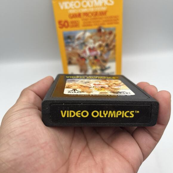 Video Olympics (1977) Atari 2600 - 50 Video Games CIB - Picture 2 of 9
